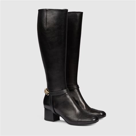 gucci soho over knee boots|Gucci snakeskin boots.